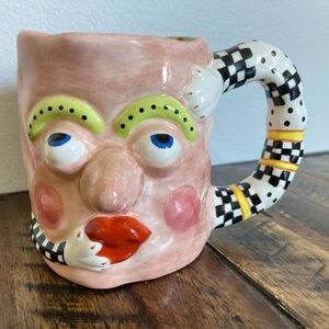 judie bomberger mug "hot jo" whimsical quirky maximalist art
